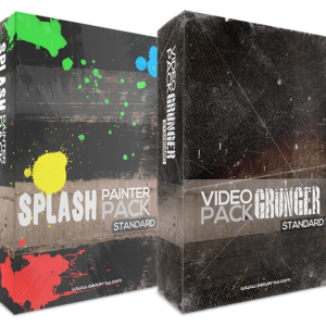 DOUBLE PACK Video Grunger + Splash Painter PACK !